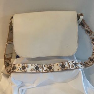 Patricia Nash white leather purse